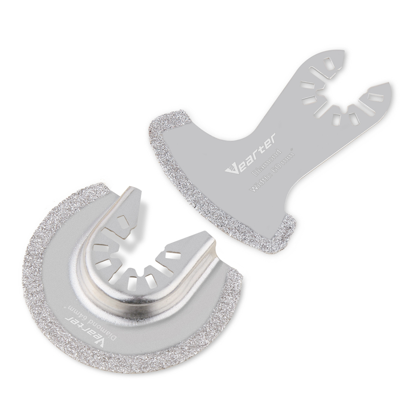 Grout Saw Removal - Vearter-電気メッキ部セグメント,マルチツール,精密切断,2個