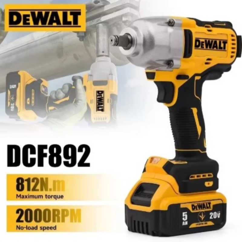Home Improvement Warehouse - DEWALT DCF892 高トルクブラシレスコードレスインパクトレンチ 20V ワイヤレス電動工具 ホームセンター向け