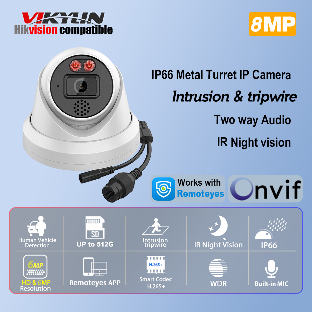 Home Improvement Definition - Vikylin 8MP IR ナイトビジョン IP カメラ
