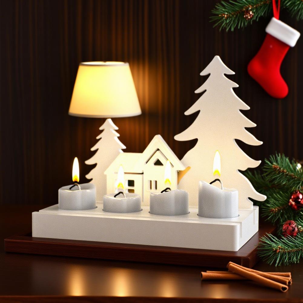 Home Improvement Cast - ホームセンター鋳造金型クリスマスシリコン鋳造金型クリスマスキャンドルホルダーシリコン金型 DIY 用お祝い用