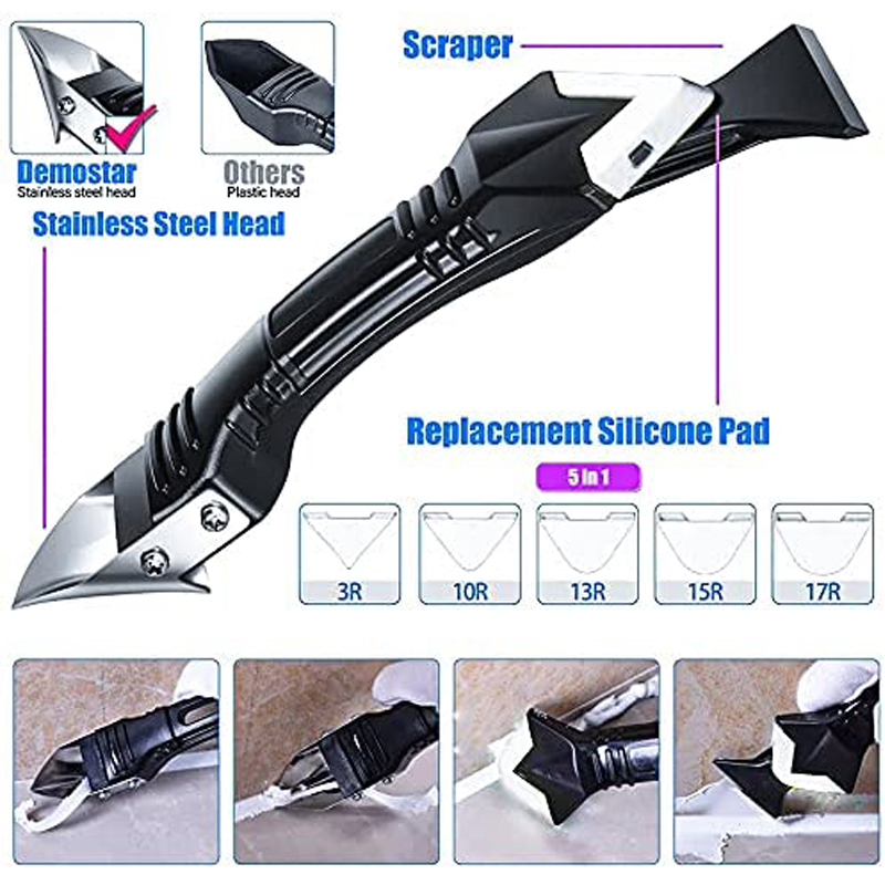 5 in1 シリコンリムーバーシーラントスムーズスクレーパー - Grout Saw Removal のレビューと価格