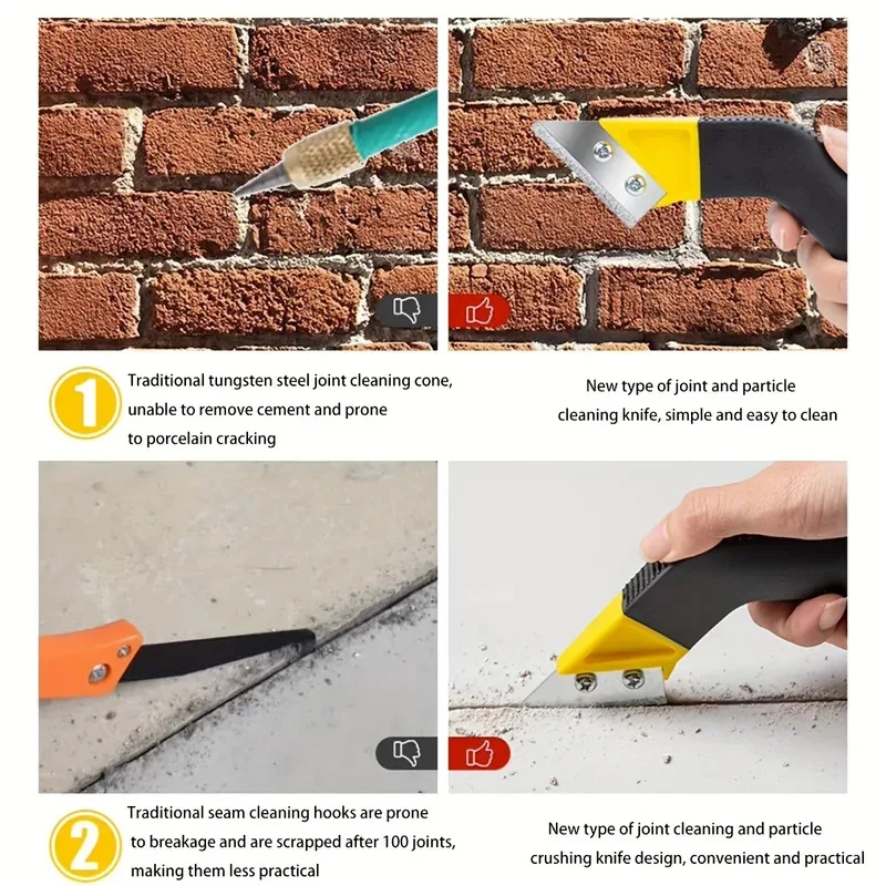 タイルグラウトソー グラウト除去ツール、角度付きデザインのグ - Grout Saw Removal のレビューと価格
