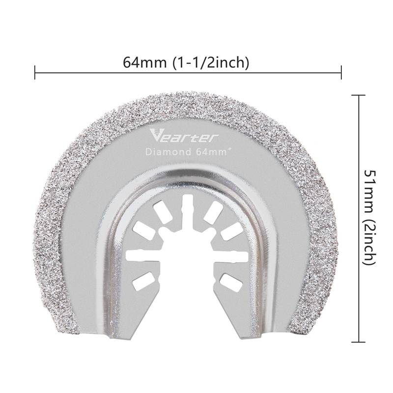 Vearter-電気メッキ部セグメント,マルチツール,精密切 - Grout Saw Removal のレビューと価格