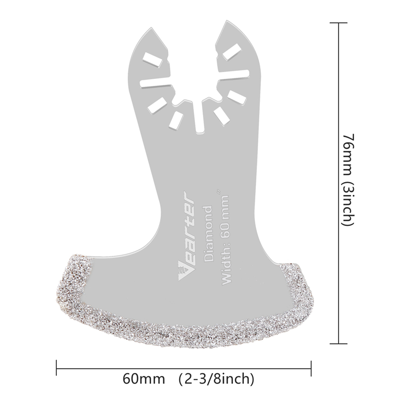 Vearter-電気メッキ部セグメント,マルチツール,精密切 - Grout Saw Removal のレビューと価格