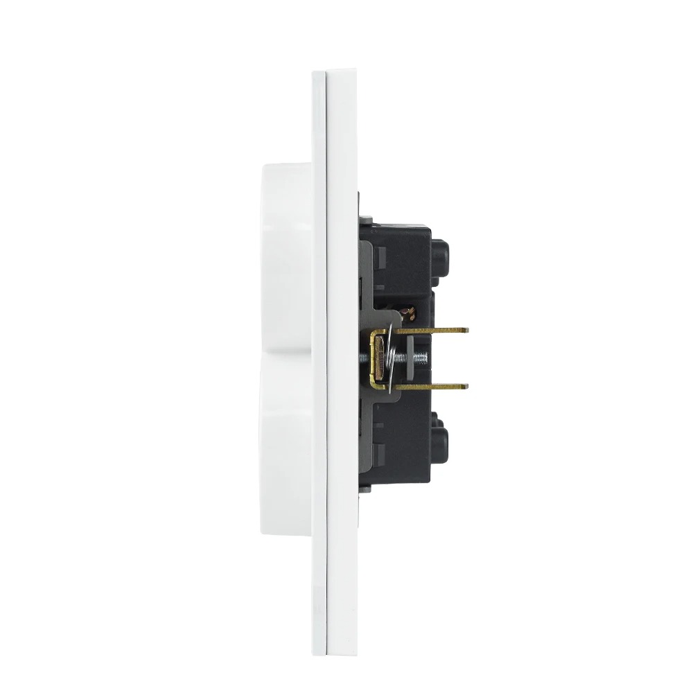 フランス製 16A 220V ダブル電気壁コンセント ガラス - Home Improvement Outlet のレビューと価格