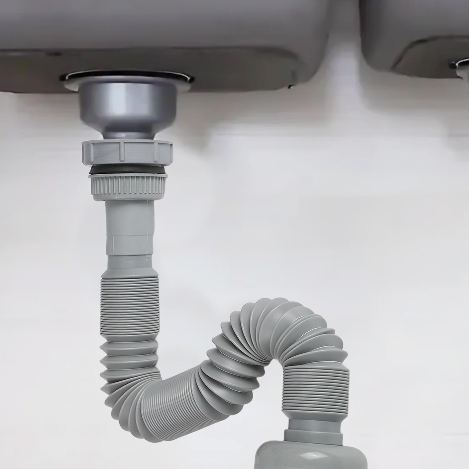 キッチンシンク排水管拡張可能な接続ホースキッチン洗面器排水管 - Home Improvement K&B Construction のレビューと価格