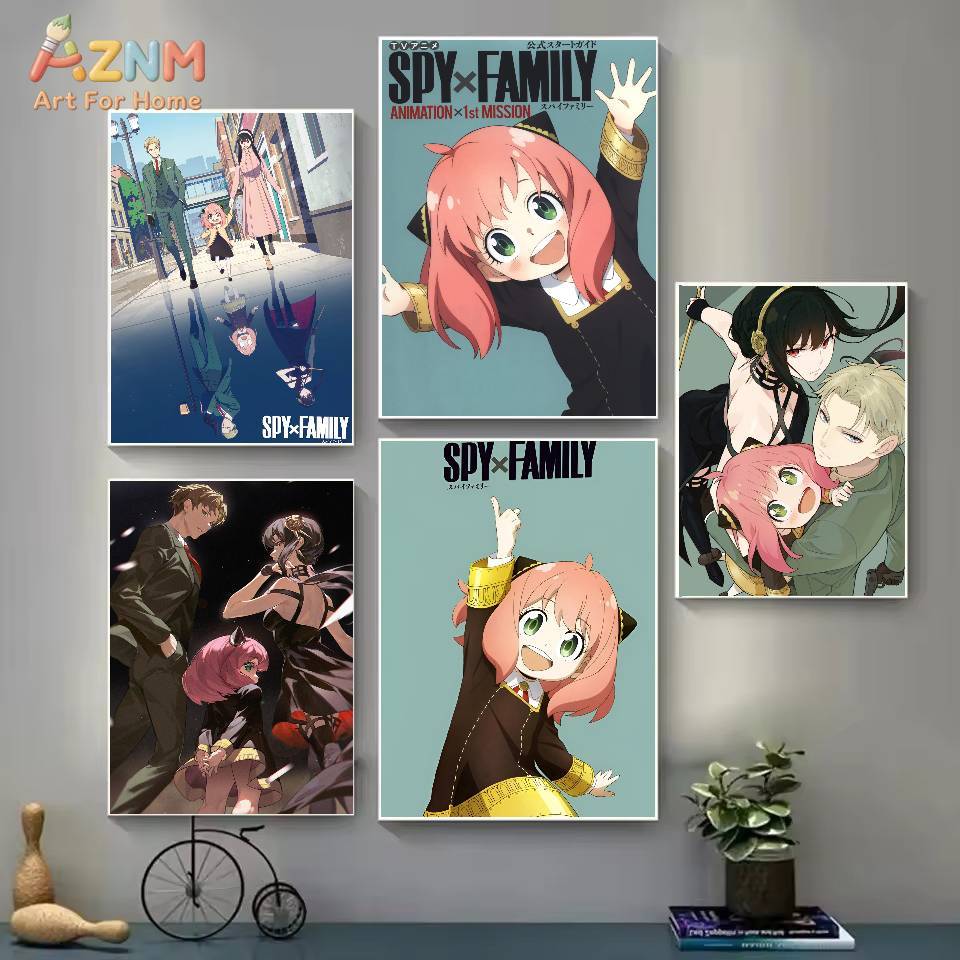AZNM スパイ×ファミリー アニメ キャンバス ウォールア - Home Improvement Kids のレビューと価格