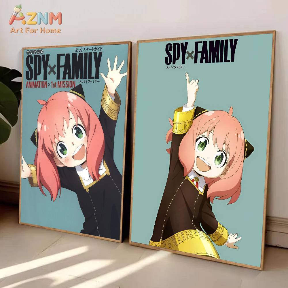 AZNM スパイ×ファミリー アニメ キャンバス ウォールア - Home Improvement Kids のレビューと価格