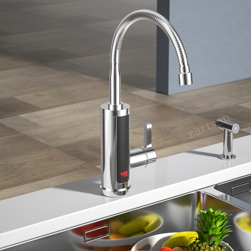 キッチン蛇口電気タップキッチンタップ瞬間湯沸かし器加熱可能  - Home Improvement K&B Construction のレビューと価格