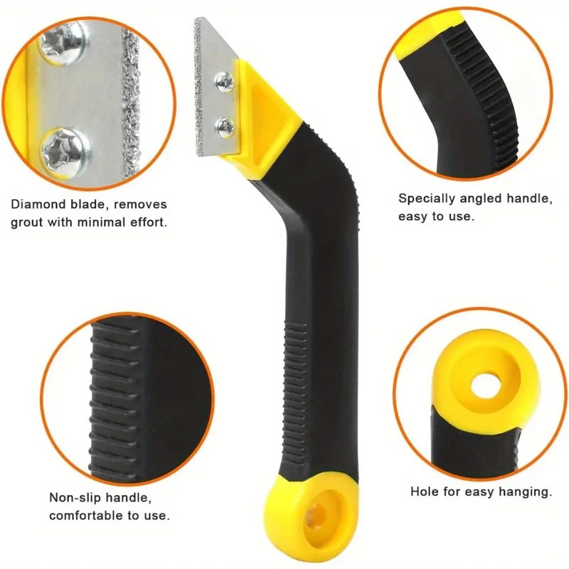 1個入り クレンジング＆古いグラウト除去用ハンドツール プロ - Grout Saw Removal のレビューと価格