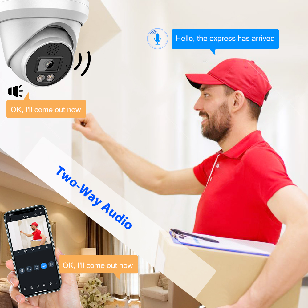 Vikylin 8MP IR ナイトビジョン IP カメラ  - Home Improvement Definition のレビューと価格