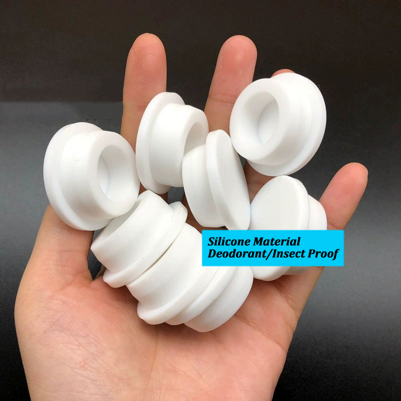 2/4/8PC バスルームゴム製洗面器オーバーフローリング  - Home Improvement K&B Construction のレビューと価格