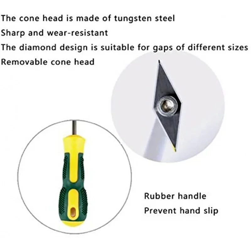 プロのセラミックタイルグラウトリムーバータングステン鋼タイル - Grout Saw Removal のレビューと価格
