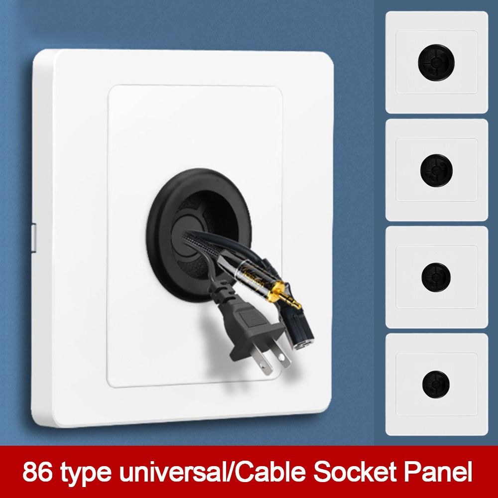 ゴムパッド付き壁面ブランクパネル、コンセント穴付き86型ケー - Home Improvement Outlet のレビューと価格