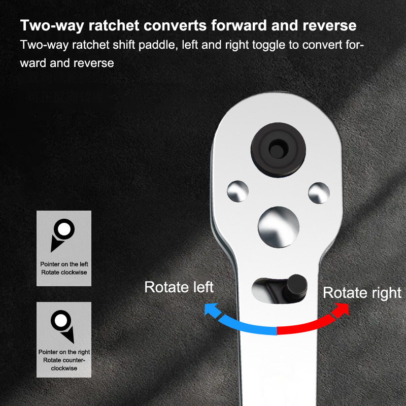 高炭素鋼製1/4インチリバーシブルラチェットレンチ、クイック - Home Improvement Warehouse のレビューと価格